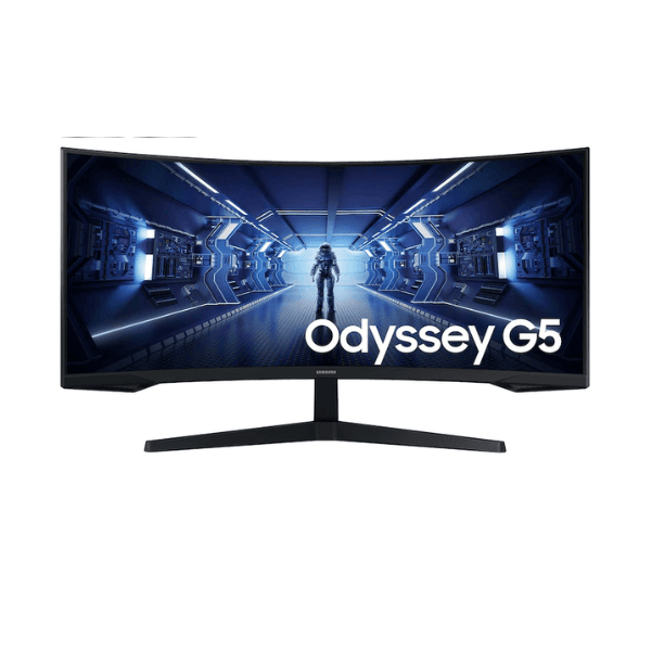 MONITOR SAMSUNG ODYSSEY G5 C34G55TWWP 34 INCH, VA CURVED UWQHD 3440X1440, 165HZ, 1 MS