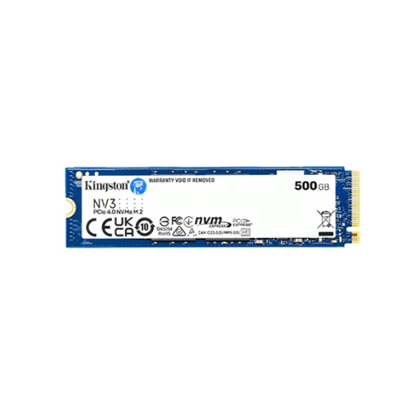 SSD Kingston NV3 500GB M.2 2280 PCIe 4.0 NVMe – 6000 / 5000 MB/s, 320 TBW