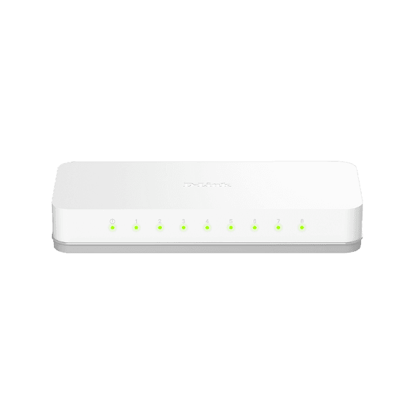 Switch D-Link 8-Port Fast Ethernet Desktop – GO-SW-8E
