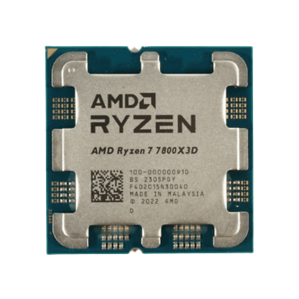 Procesor AMD Ryzen 7 7800X3D , 4.2 GHz Bazë / 5.0 GHz Max Boost, 8-Core / 16-Thread, 96 MB Cache, 120 W – Socket AM5 (3D V-Cache / Raphael Series)