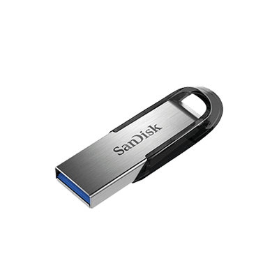 USB Memory Stick 64GB USB 3.0 SanDisk Ultra Flair – Silver