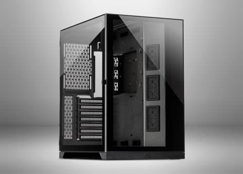 Kase PC Inter-Tech C-702 Diorama – Mid-Tower, Panel Xhami i Temperuar – Black