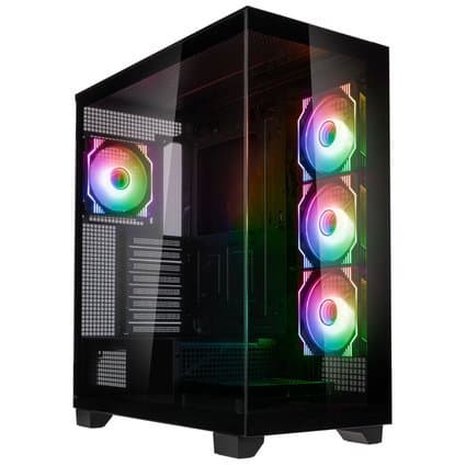 Kasa PC Kolink Unity Arena ARGB Midi Tower Showcase – Black