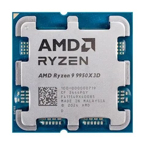 Procesor AMD Ryzen 9 9950X3D – AM5, 16 Core / 32 Thread, 4.3 GHz Bazë / 5.7 GHz Boost, 170W TDP