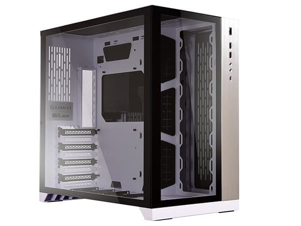 Kase PC Lian Li O11 Dynamic – Mid-Tower ATX, Panoramic Tempered Glass – White Champagne
