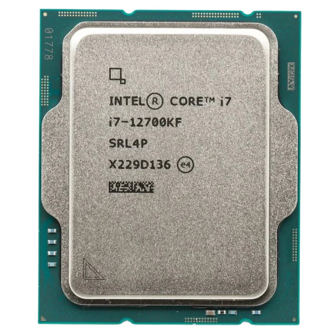 Procesor Intel Core i7-12700KF , 12 Bërthama / 20 Threads, Bazë 3.6 GHz, Turbo deri në 5.0 GHz, TDP 125 W – Socket LGA 1700
