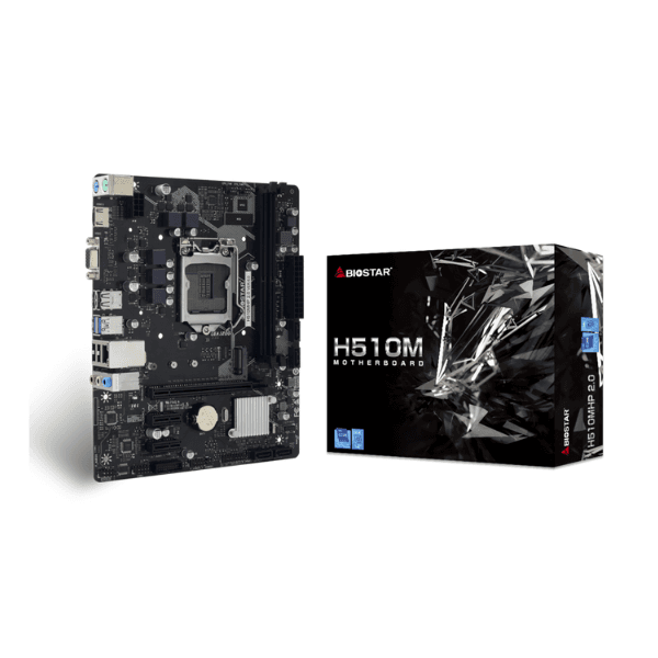 Pllakë Amë Biostar H510MHP 2.0 – mATX, LGA1200, DDR4, M.2, Gigabit LAN