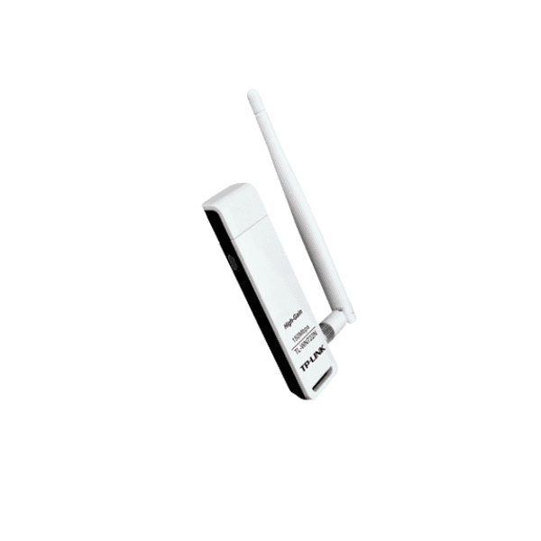 USB WiFi Adapter TP-Link TL-WN722N – 150 Mbps, 2.4 GHz, Antenë 4 dBi