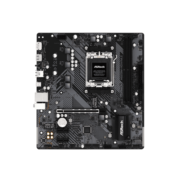 Pllakë amë ASRock A620M-HDV/M.2 – mATX, AM5, DDR5, PCIe 4.0, 2× M.2, GbE LAN