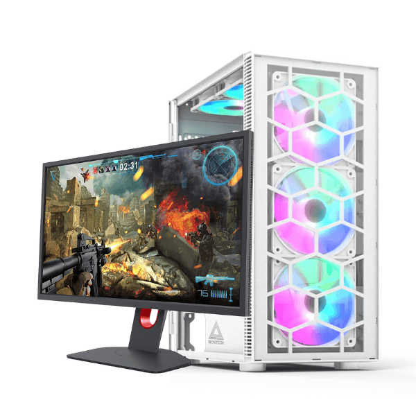 Bundle Gaming BetaTech N2 – Ryzen 5 5700X, RTX 5060 8GB, 32GB DDR4, 1TB NVMe + BenQ ZOWIE XL2540K 24.5″ 240Hz