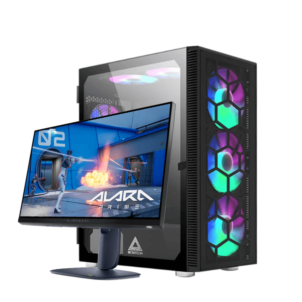 BetaTech Bundle C3 – PC Gaming + Monitor Dell AW2525HM, RTX 5060 8GB, i7-12700KF, 16GB RAM, 512GB NVMe