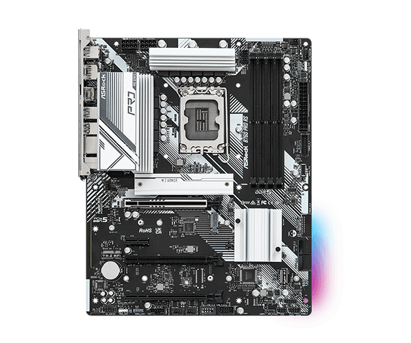 PLLAKE AME ASRock B760 PRO RS DDR5 ATX – LGA1700, PCIe 5.0, DDR5 7200+ (OC), 2.5Gb LAN
