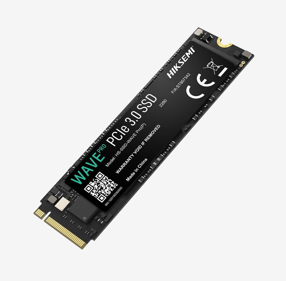 Disk SSD Hiksemi (Hikvision) HS-SSD-WAVE-PRO(P) 512GB – M.2 2280 PCIe NVMe, i brendshëm