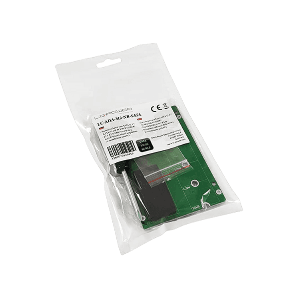 Adapter LC Power LC-ADA-M2-NB-SATA – SATA në M.2 SSD