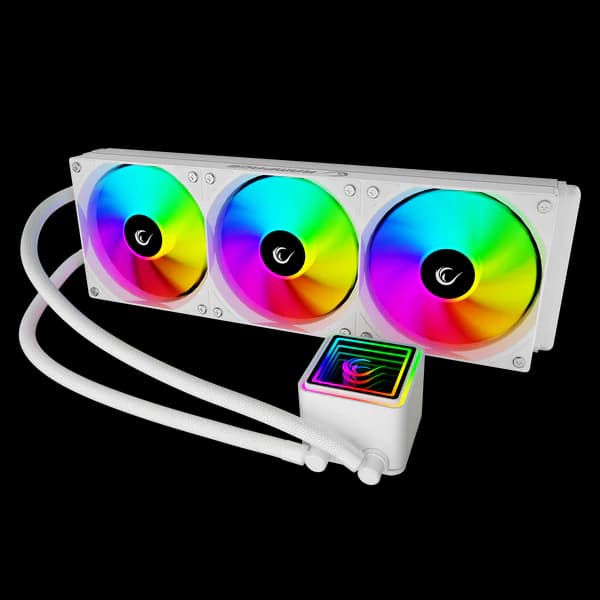 Ftohës CPU me LSI Rampage INFINITE ARGB 360mm – i Bardhë, për Intel & AMD (LGA1700/AM5)