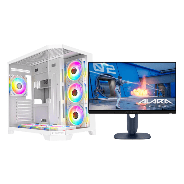 BT Bundle Blaze Series 4 – PC Gaming RTX 5070 12GB Ryzen 7 7800X3D 16GB DDR5 1TB SSD + Monitor 320HZ Alienware