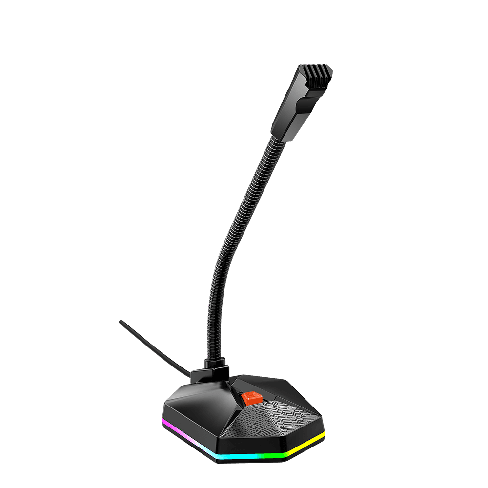 Mikrofon gaming USB me RGB  Meetion MT-MC13