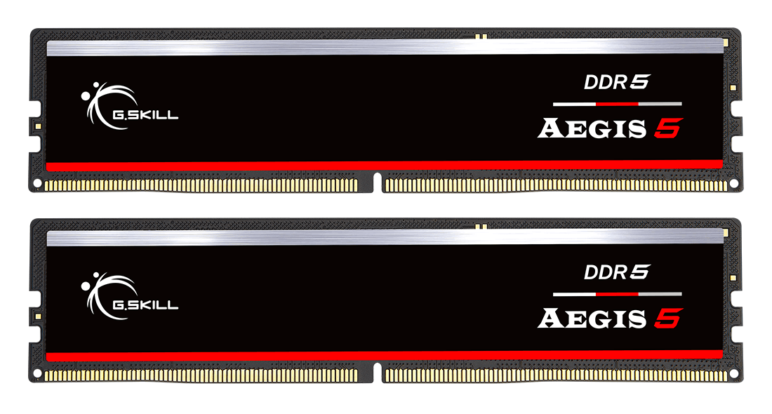 Memory G.SKILL Aegis 64GB(2x32GB) DDR5 6000MHz – Intel XMP/AMD EXPO