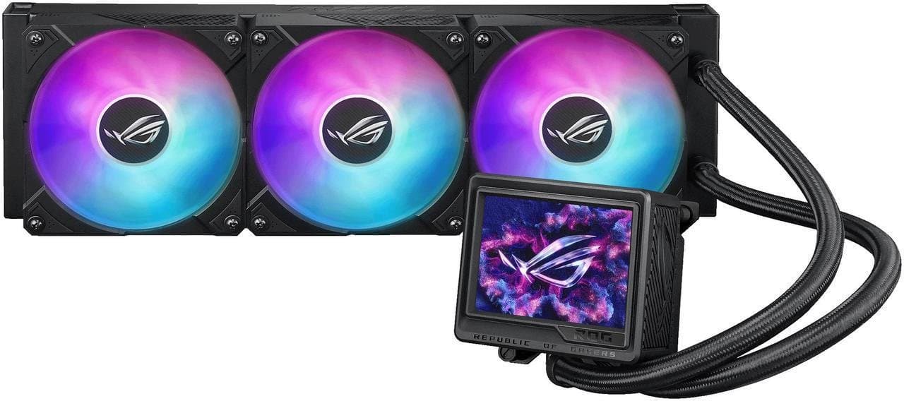 CPU AIO Liquid Cooler ASUS ROG RYUJIN III 360 ARGB EXTREME 3.5″ LCD Display