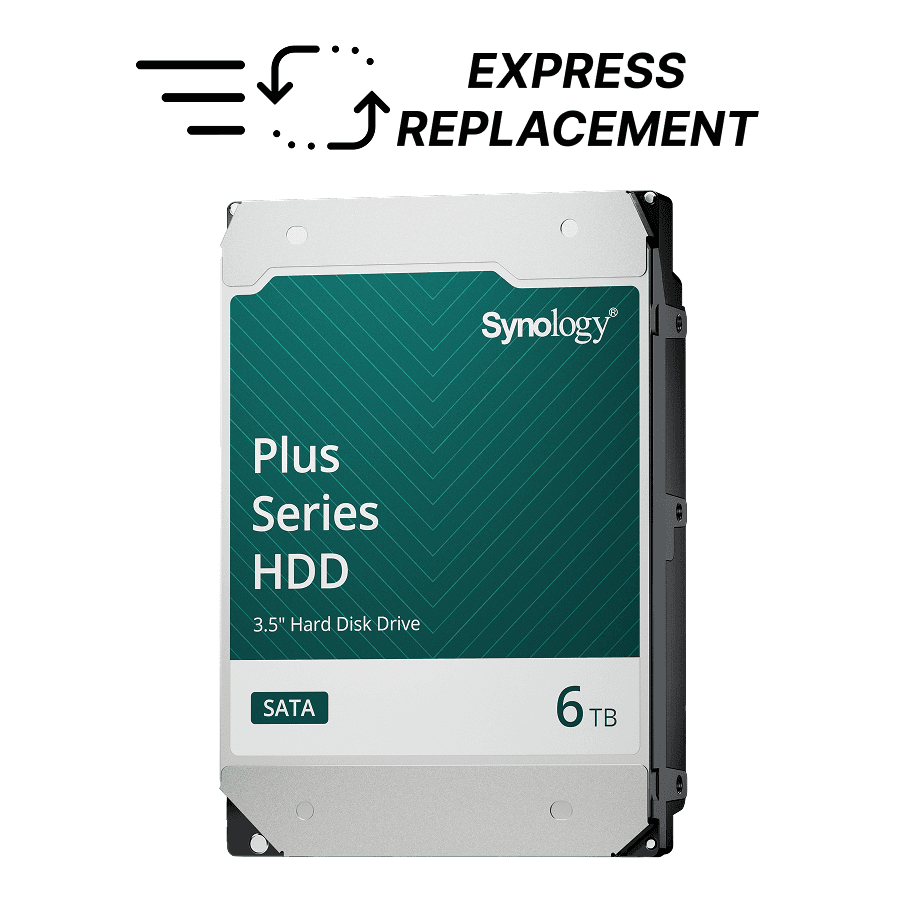 HDD SYNOLOGY HAT3300 NAS 6TB Plus Series SATA 3.5″