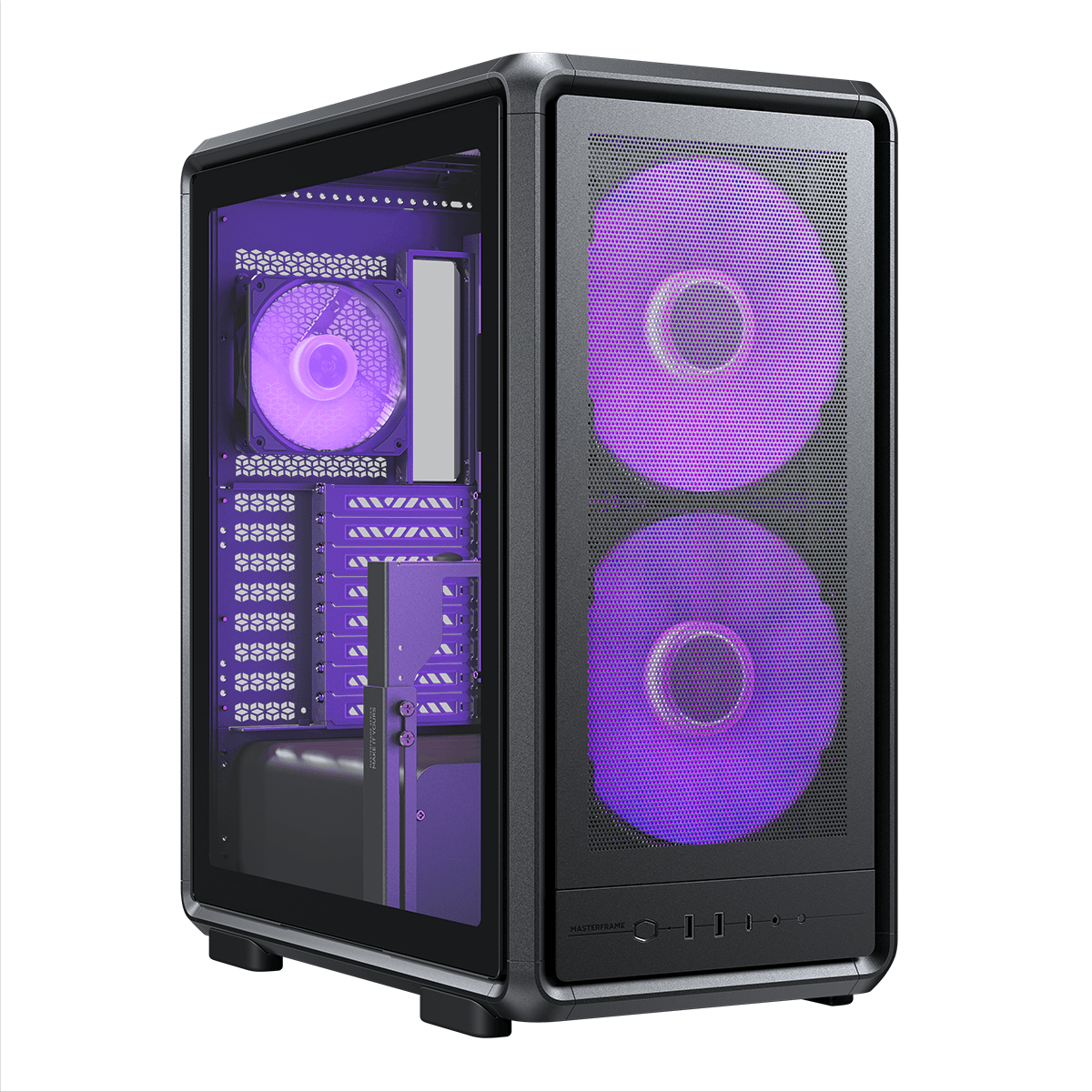 Case CoolerMaster MasterFrame 500 Mesh – Black ARGB