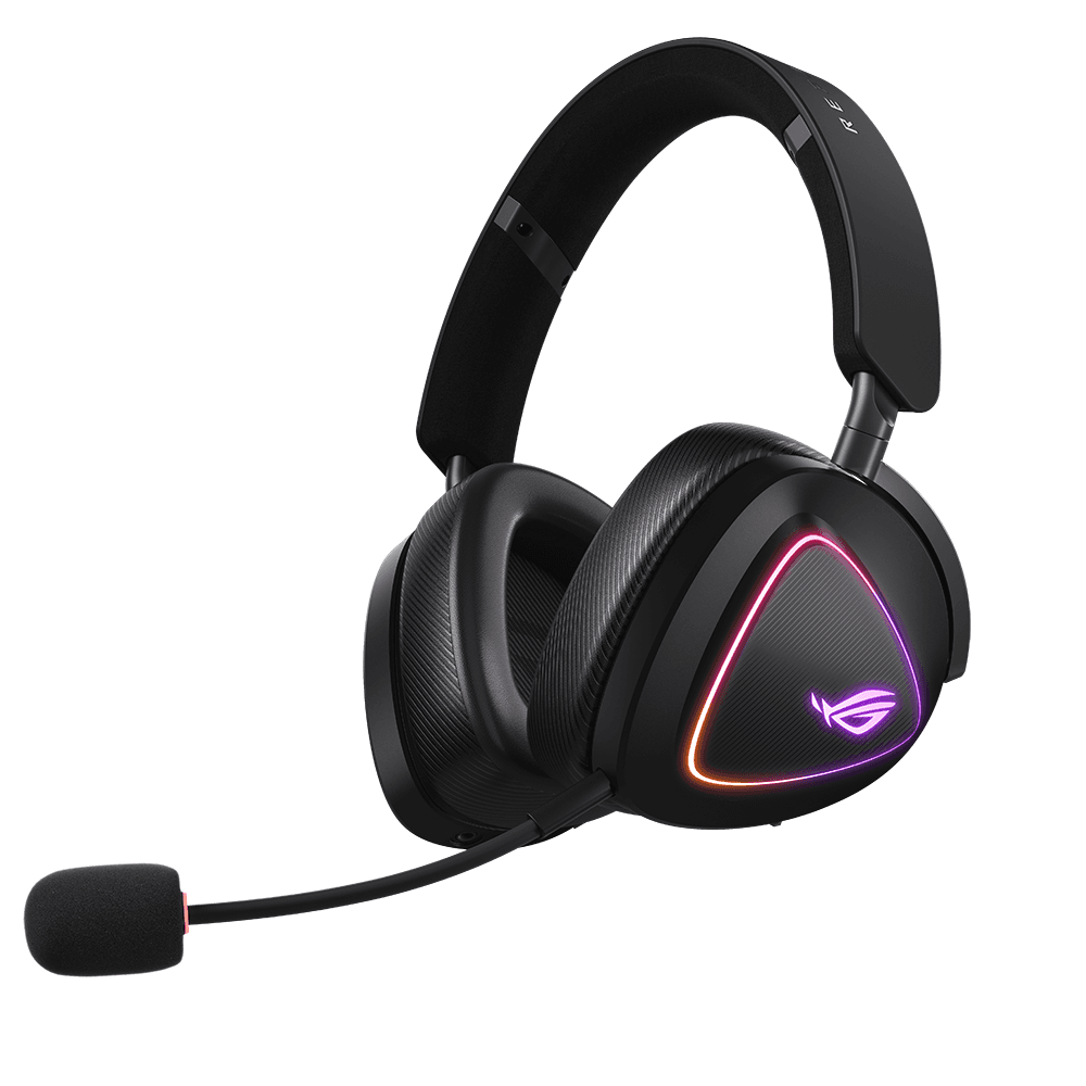 Gaming Wireless Headphones ASUS ROG Delta II – USB-C, Aura Sync RGB