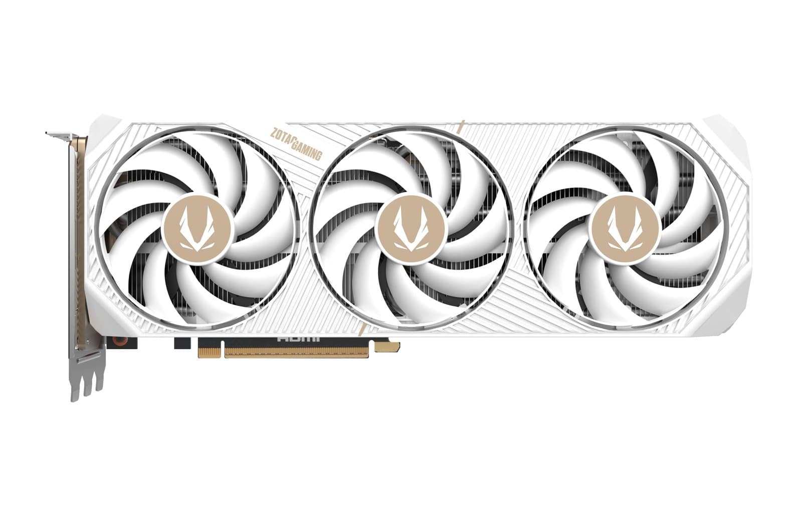 Graphic card ZOTAC GAMING RTX 5070 TI Solid Core OC White 16GB GDDR7