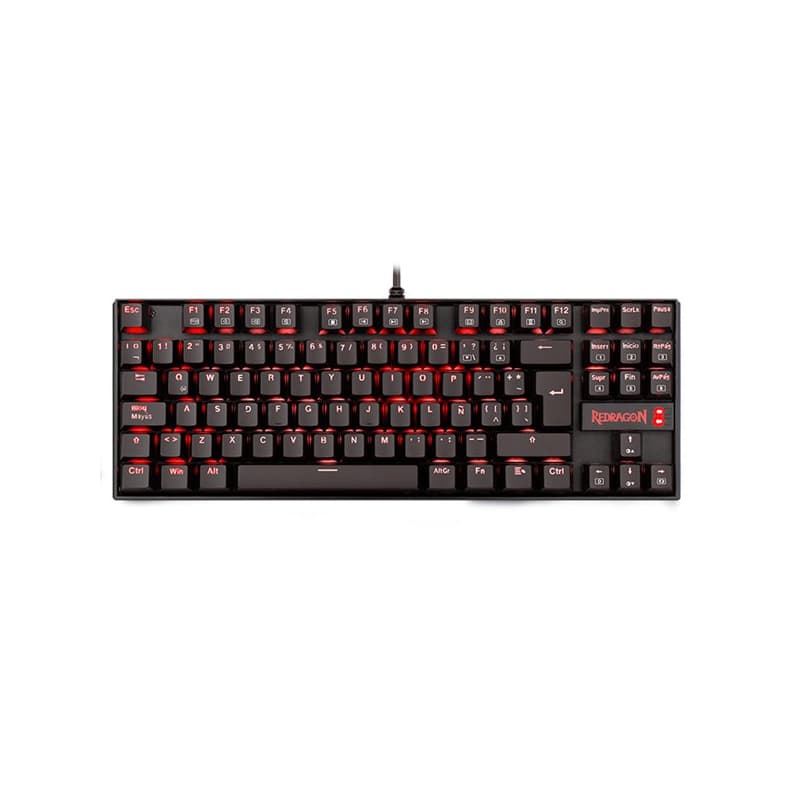 Tastierë mekanike Redragon Kumara K552,e zezë, njëngjyrësh 80%