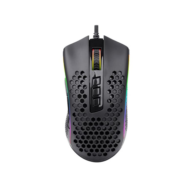 Maus lojërash Storm Redragon M808, i zi, 12.400DPI