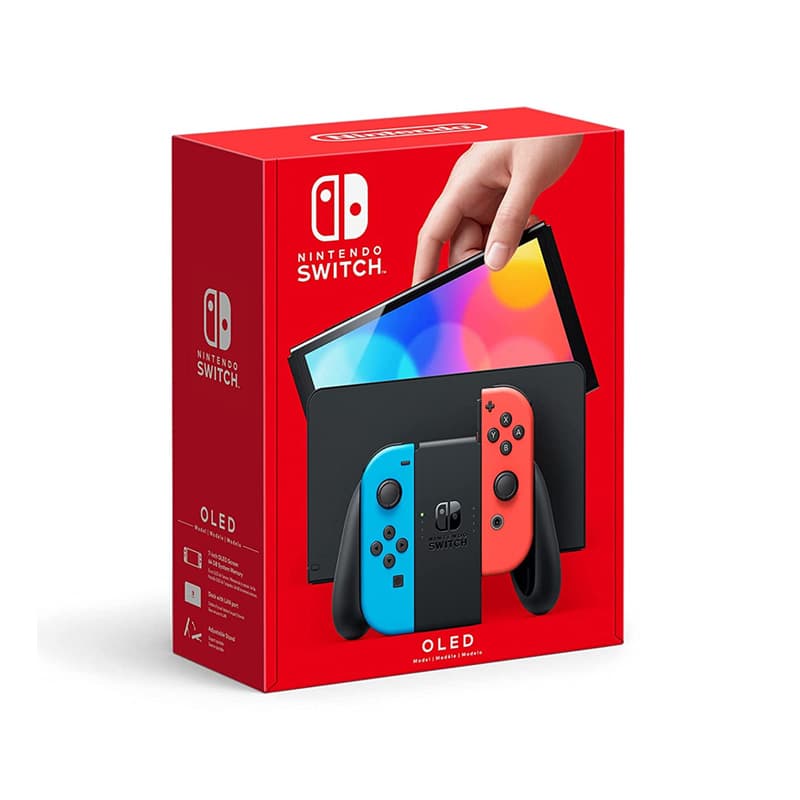 Konzolë Nintendo Switch OLED, e kuqe/e kaltër