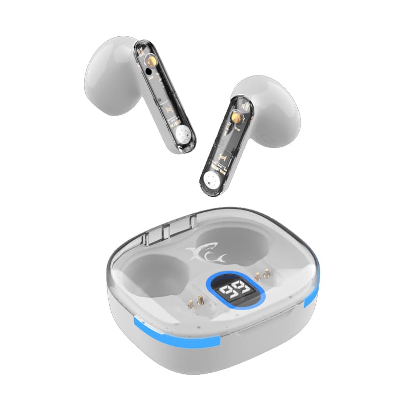 Kufje Bluetooth White Shark Hyperbeat Geb-Tws37 të bardhë
