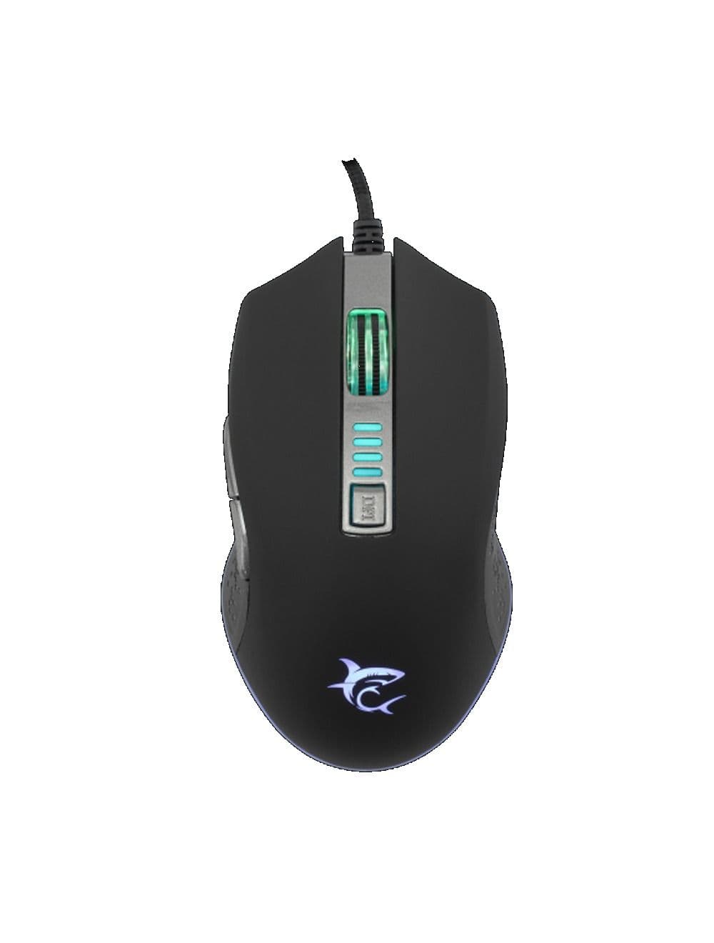 Maus lojërash  White Shark GM 5002 Octavius RGB / 6.400 dpi