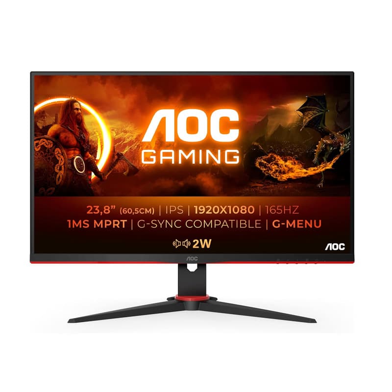Monitor Gaming AOC  Gaming 24G2SPU – 24 165Hz