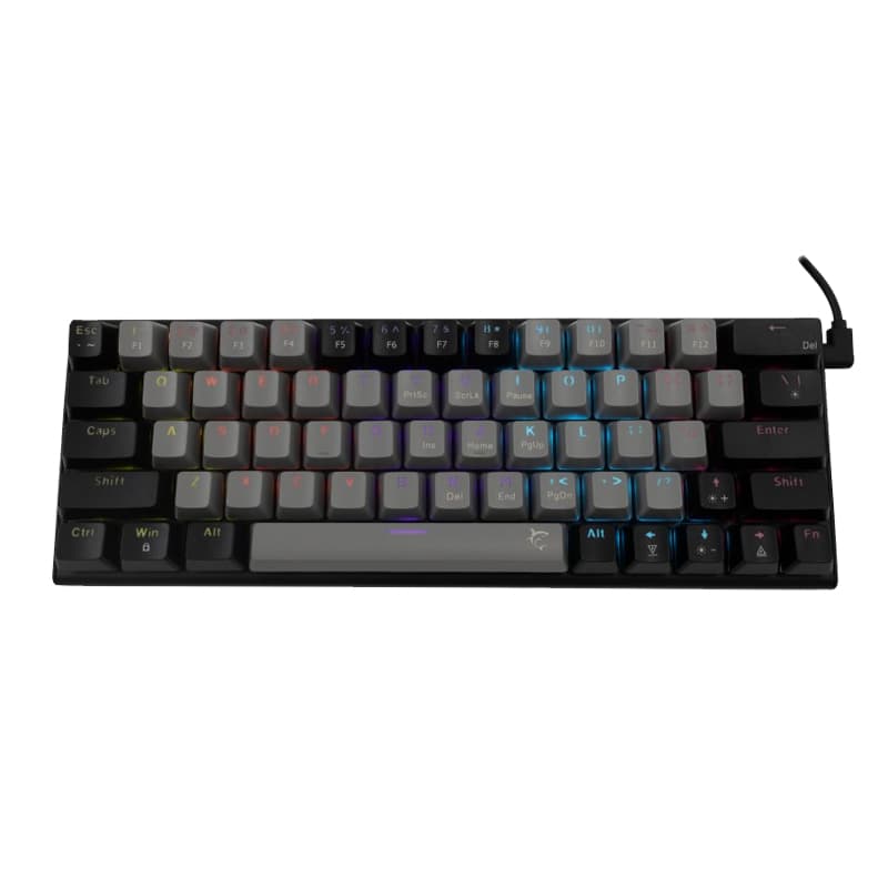 Tastierë Mekanike White Shark GK-002211 Wakizashi e hirit me te zezë