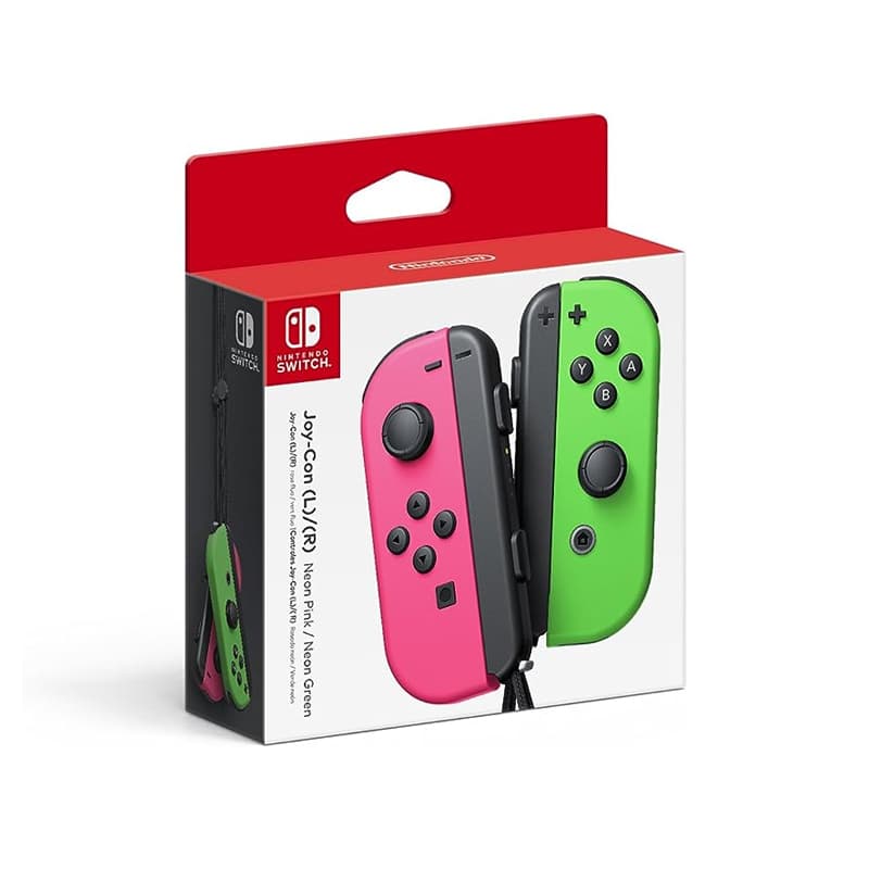 Nintendo Neon Green/Neon Pink Joy-Con (L/R)