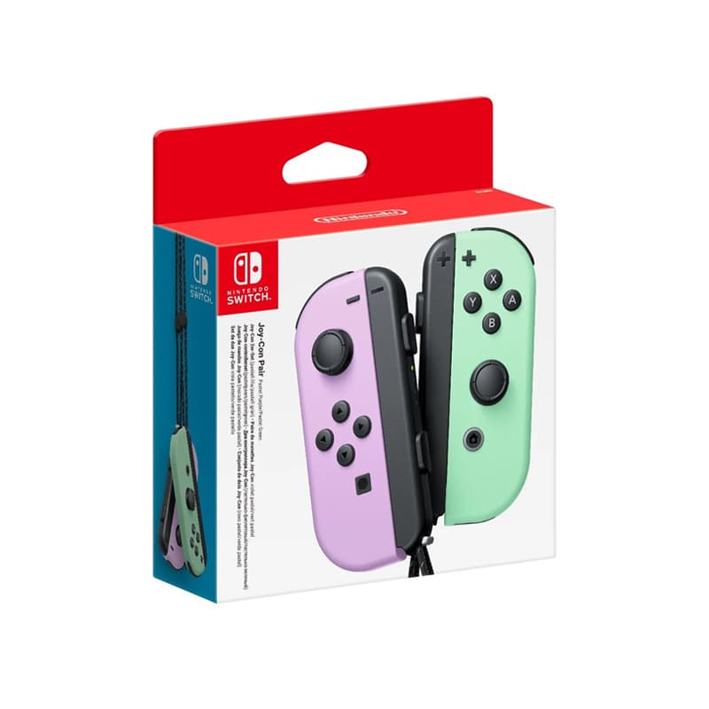 Nintendo Neon Purple/ Neon Green Joy-Con (L/R)