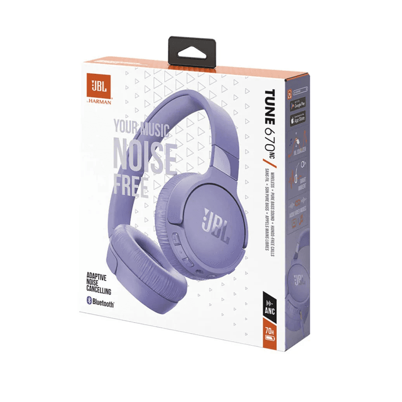 Kufje JBL Tune 670 NC Purple