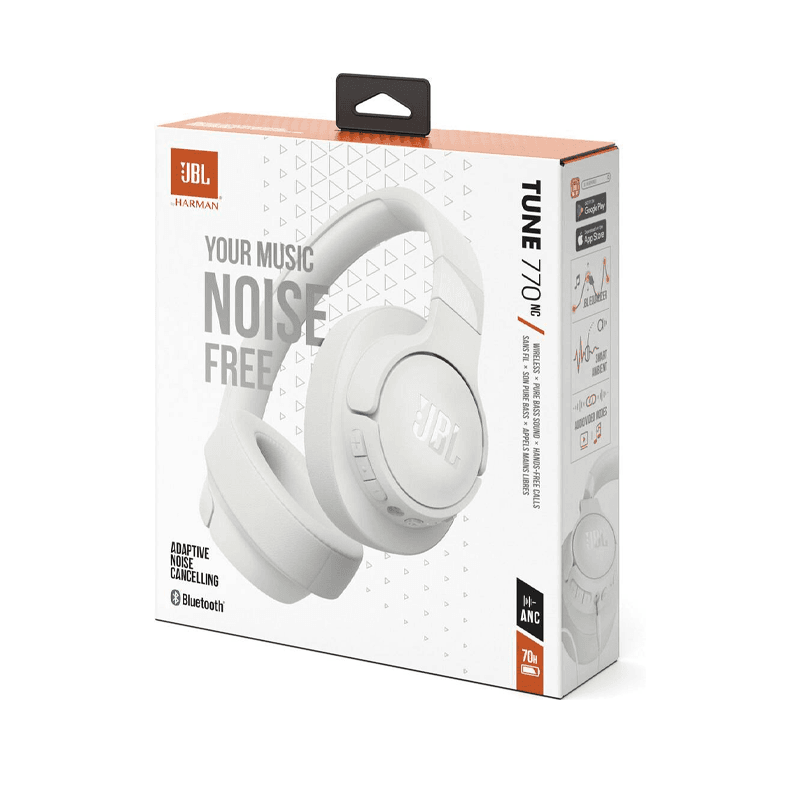 Kufje JBL Tune 770 Buetooth Wireless– White