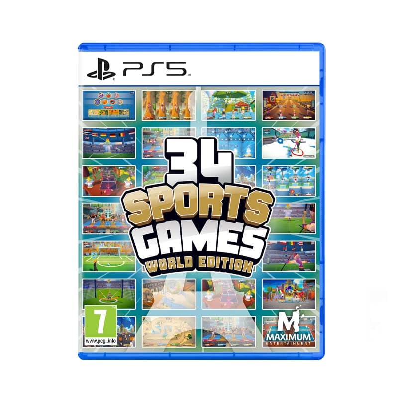 PLAYSTATION 5 CD  34 Sports Games – World Edition