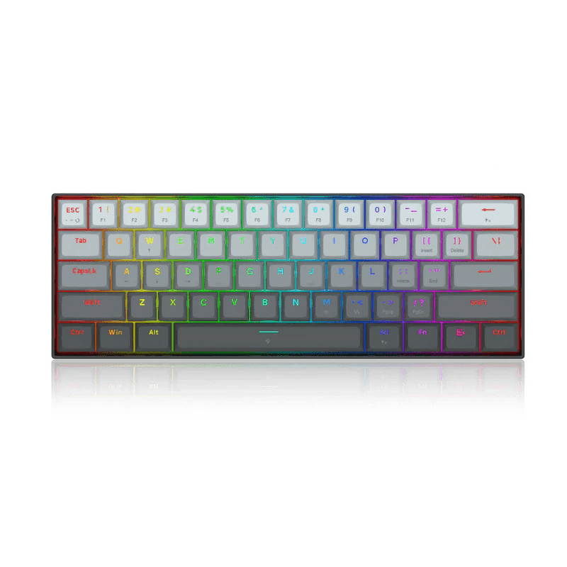 Tastierë lojrash mekanike Redragon FIZZ K617 RGB WIRED
