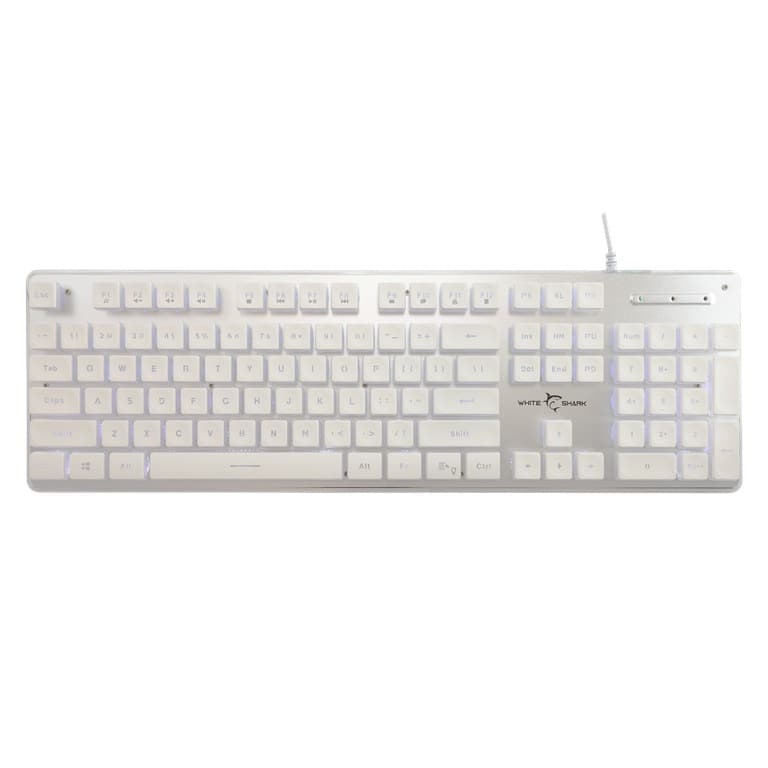TASTIERE WHITE SHARK TACHI GK-003141 WHITE