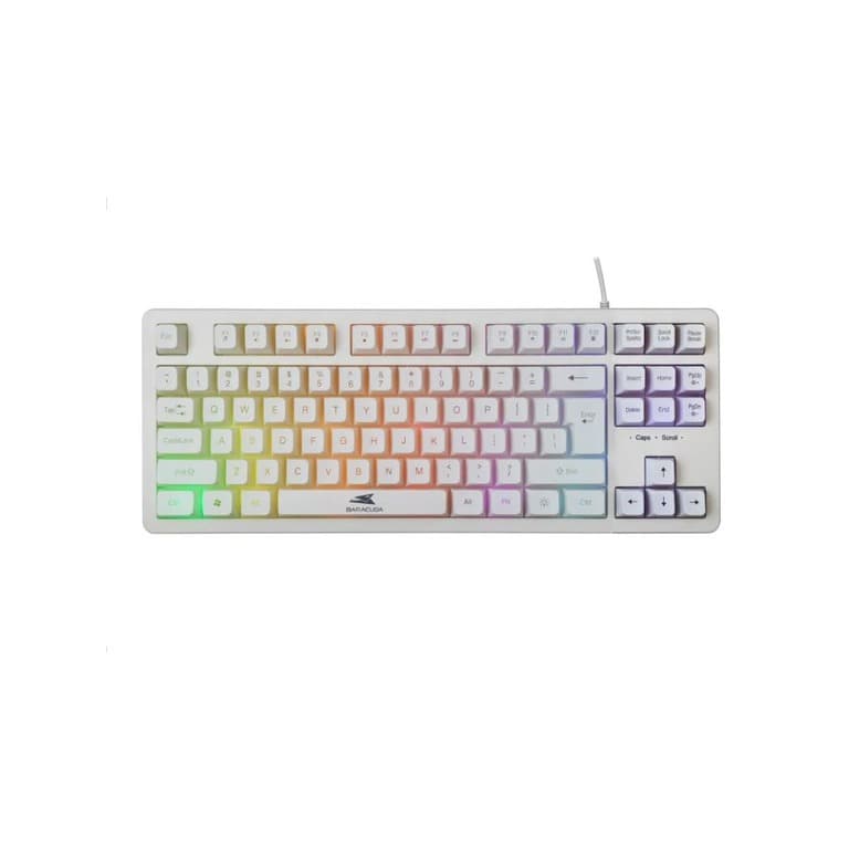TASTIERE  BARACUDA  BGK-01124  WHITE