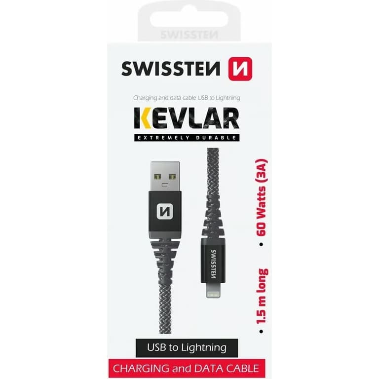 KABELL  SWISSTEN  USB/LIGHTNING