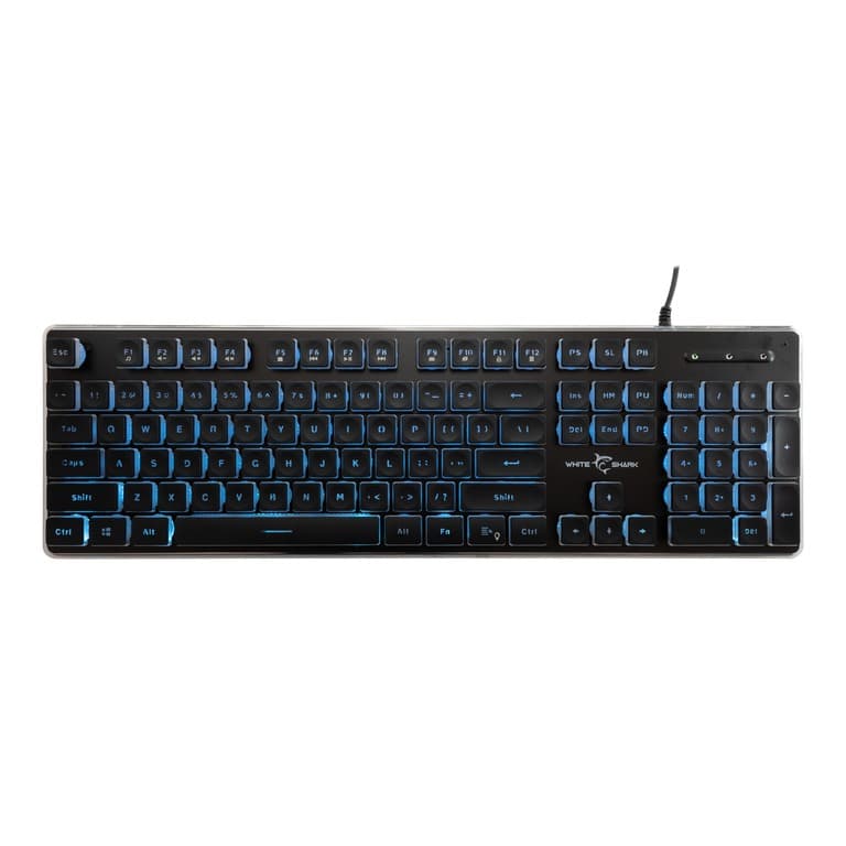 TASTIERE WHITE SHARK TACHI GK-003141 BLACK