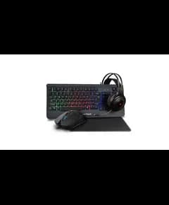 Set Tastiere,Maus,Mauspad,Ndegjuese Kit Gaming Serioux Kayel 4 In 1
