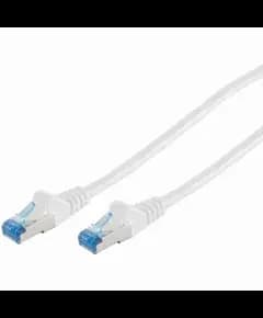 Kabell Patchkabel Cat A6A Rj45  Sftp  Pimf  0, 5M,  Bardhe