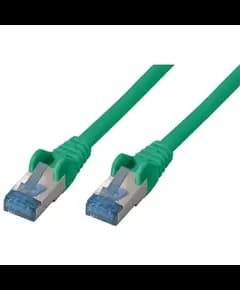 Kabell Patchkabel Cat A6A Rj45 Sftp Pimf 0, 5M, Gjelbert