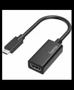 Konvertues Hama Mbushes Usb-C Plug – Hdmi, Ultra-Hd 4K 200315
