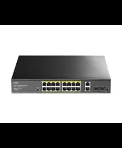 Switch Cudy Gs1018Ps2 16-Port Gigabit Poe With 2 Uplink 200W
