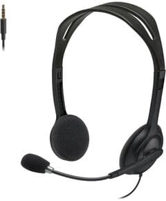 Kufje Logitech stereo me mikrofon x H111